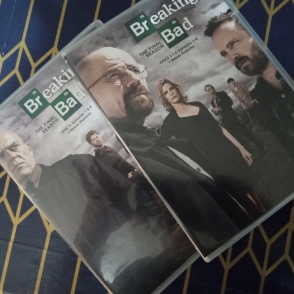 Breaking Bad the Final Season DVD Set Good Used Condition With Bonus Features - Picture 4 of 7